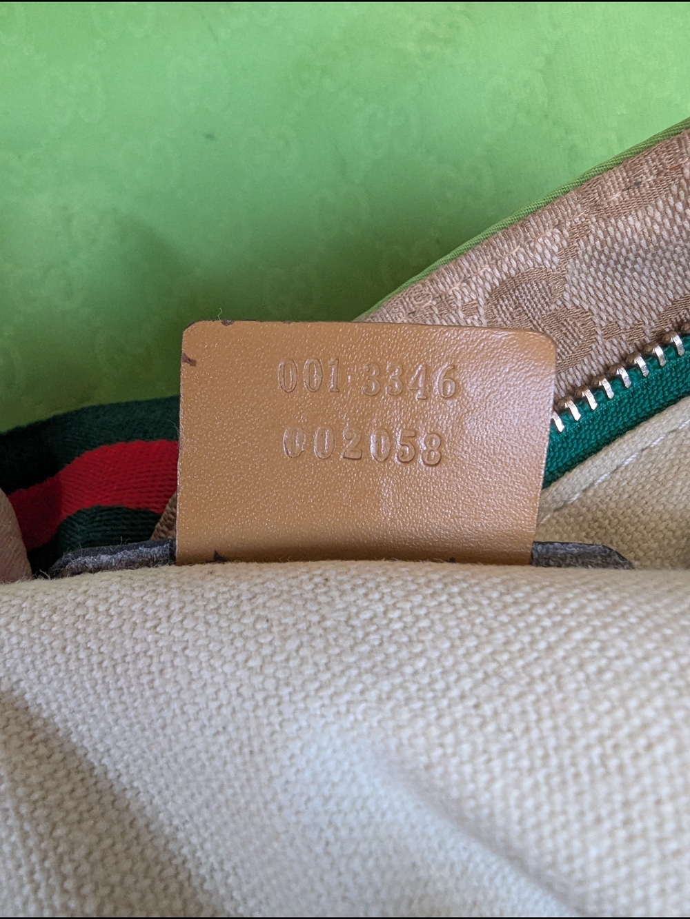vintage Gucci GG NylonWeb Tote Bag, featuring the brand's iconic signature - Picture 14 of 16